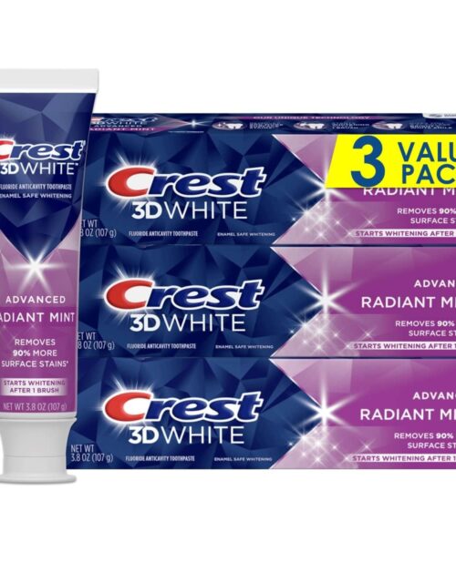 Crest 3D White Toothpaste Radiant Mint