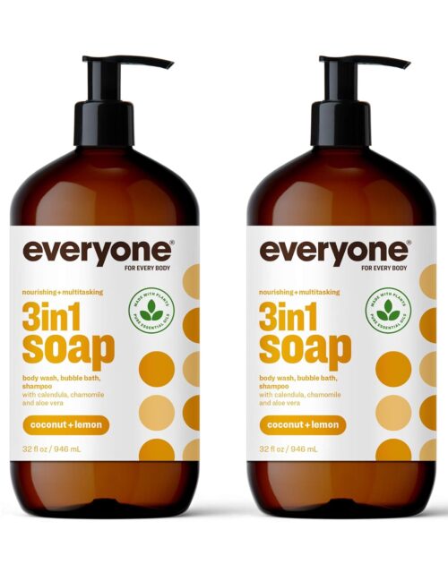 Everyone 3-in-1 Soap, Body Wash, Bubble Bath