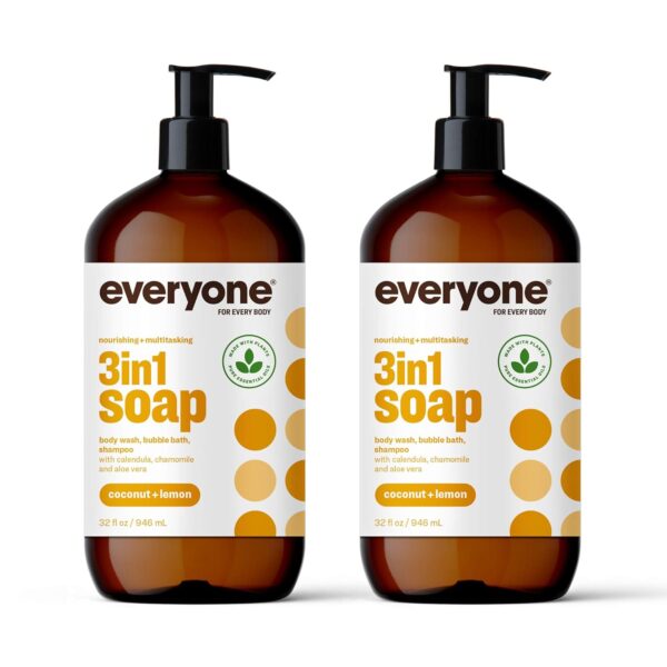 Everyone 3-in-1 Soap, Body Wash, Bubble Bath