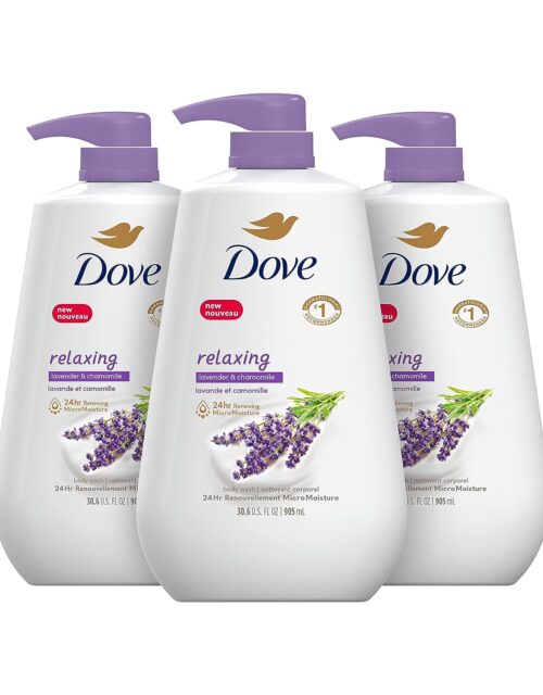 Dove Body Wash with Pump Relaxing Lavender Oil