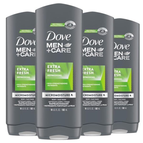 Dove Men+Care Body Wash Extra Fresh for Men's Skin