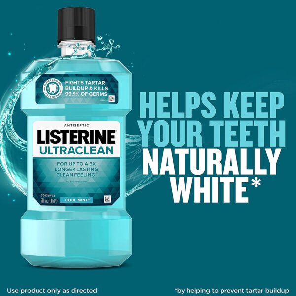 Listerine Ultraclean Oral Care Antiseptic Mouthwash