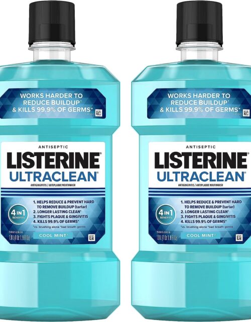 Listerine Ultraclean Oral Care Antiseptic Mouthwash