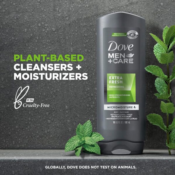 Dove Men+Care Body Wash Extra Fresh for Men's Skin