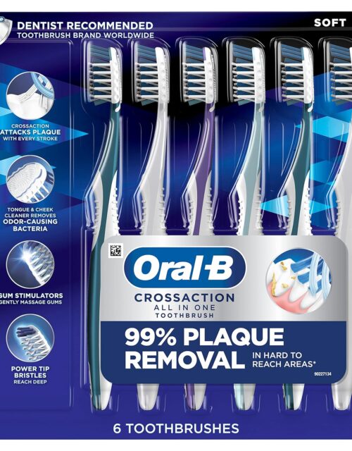 Oral-B CrossAction All In One Soft Toothbrushes